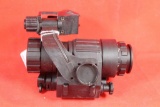 Red dot scope, laser and flashlight combo. Used in good condition for medium frame automatic