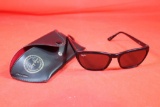 One pair of RayBan sunglasses in case. Like new.