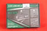 RCBS Case lube kit-2. Used in box. Missing handle and bottle of case lube.