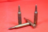 Two partial boxes of Remington 264 Mag. One 100 gr PSP, count 6 and one 140 gr PSP, count 19. 14