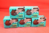 Five boxes of Brown Bear 7.62x39mm 123 gr FMJ. New, count 100.