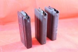 Three M14/M1A 20 round magazines. Used but in very nice condition.