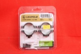 Leupold 30mm standard medium matt rings. New in package.