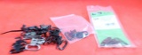 Bag of miscellaneous rifle stock swivels.