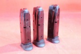 Three Sig Pro 40 S&W/ 357 Sig, 10 round mags