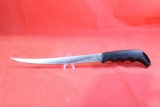 Kershaw fillet knife with plastic sheath. Like new in box.