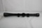 Weaver K10 fine crosshair rifle scope with rail mount rings. Used, in nice condition.