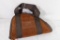 BagMaster leather small pistol case, Sherpa lined. Used in very nice condition.
