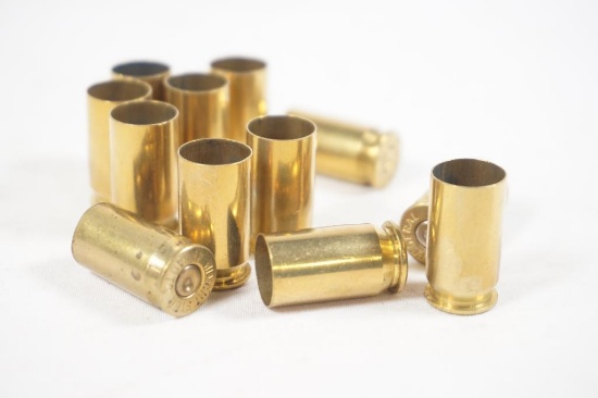 Bag of 45 auto fired brass, approx 100