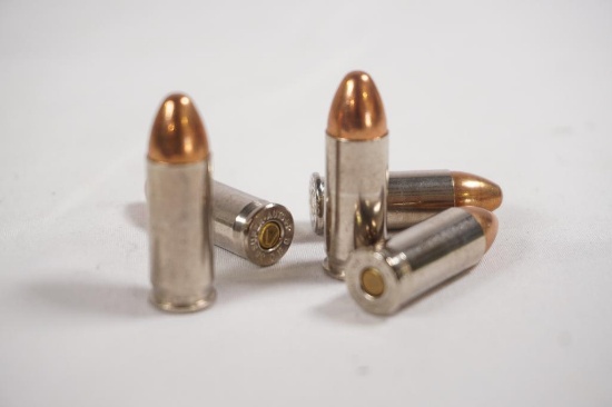 Two boxes of Magtech 38 Super Auto +P 130 gr FMJ, 100 count total