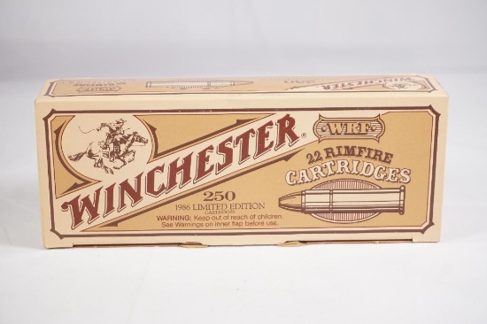 One box of Winchester WRF 22 1986 limited edition, 250 count
