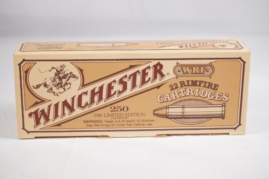 One box of Winchester WRF 22 1986 limited edition, 250 count