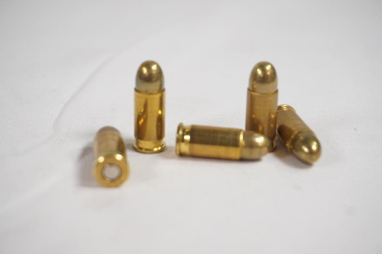 One box of Fiocchi 32 auto/7.62 Browning 73 gr FMJ, 50 count