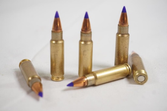 Three boxes of FNH USA 5.7x28MM 27 gr ammo, 150 count
