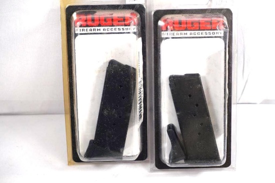 Two Ruger 380 auto 7 round magazines. New in packages.