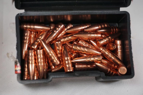 Barnes 22 cal 53 gr bullets, approx 50 count