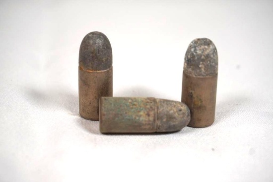 Box of 475 cal LRN, half jacket bullets. Count 70.