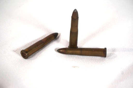 Box of W.R.A. 22 WCF. Count 9, 3 have been primer hit but unfired.