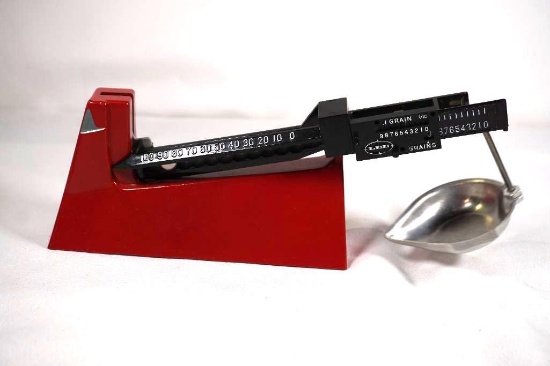 One Lee safety powder scale. New in box.
