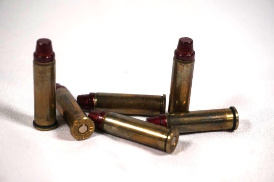 Bag of reloaded 357 Mag 158 gr SWC. Count 50.