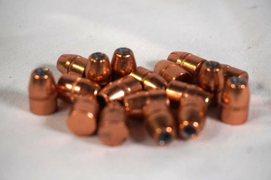 One partial box of Hornady 38 cal 128 gr XTP. Approx count 60 +/-.