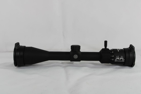 Sig Sauer BuckMaster 3-9x44mm duplex riflescope with BDC. New in box.
