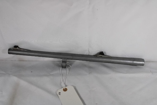 Remington 870 12ga 2 3/4" chamber, 20" smooth bore, Tru Choke full choke, rifle sights, Marine coat.