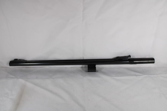 Hastings Remington 1100 12ga 24" black powder muzzleloader barrel, uses 209 primers, rifle sights,