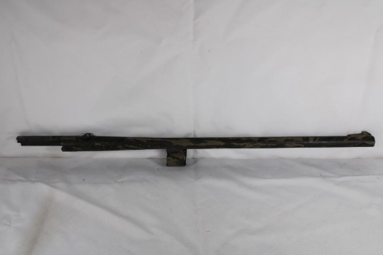 Mossberg 9200 12 ga 3" chamber, 24" full rifled barrel, rifle sights, Realtree green. New old stock.