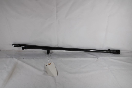 Browning STD 16ga 2 3/4" chamber, 27.5" plain barrel, Poly Choke, reblued. Will fit S&W 16ga, serial
