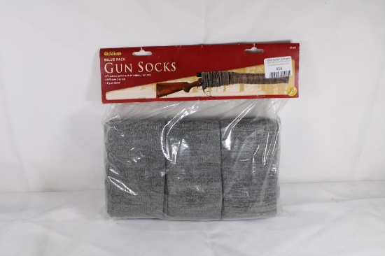 Package of six silicone treated gun socks. New.
