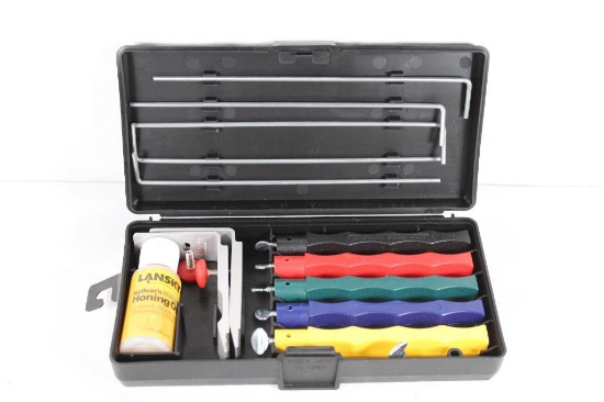 Lansky knife sharpener. Used, in very nice condition. In black plastic case.