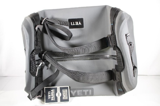 Yeti 50L waterproof duffle bag, new with tags