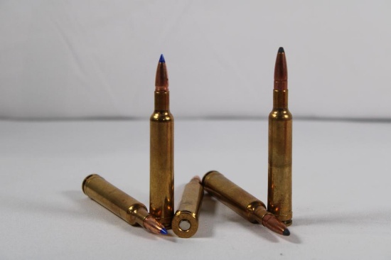 One partial box of .240 Weatherby Magnum 80 TTSX reloads, 13 count and One partial box of .240