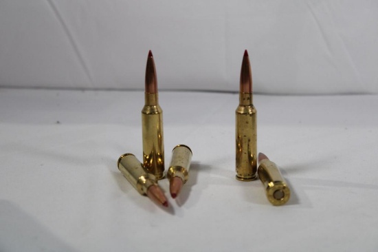 Two boxes of Hornady 6.5 Creedmoor precision hunter 143gr Ammo, 40 count total