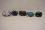 Five rings, one size 6, two size 8 and two size 9