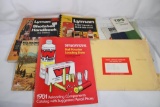Lyman shotshell reloading manual, and a number of miscellaneous powder and reloading pamphlets.