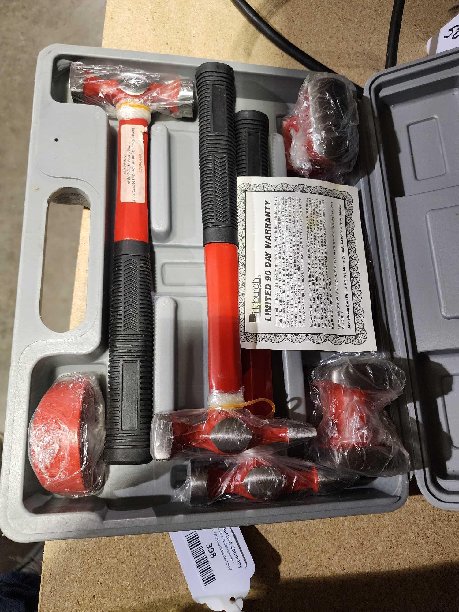 Pittsburgh 7 piece body and fender set in plastic Proxibid