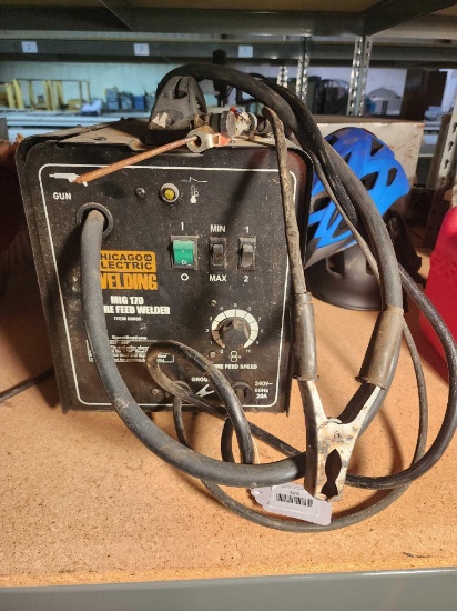 Chicago Electric MIG 170 wire feed welder. Used in good condition.