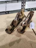 Two wood planes. Used. One 8