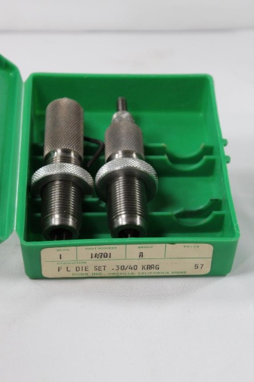 RCBS FL 2 die set for 30/40 Krag. Used, in good condition.