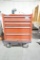 One Craftsman wheeled tool storage cabinet. 26 1/2