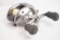 One Shimano Curado 200DHSV level wind baitcasting fishing reel in box. Used.