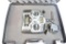 One Spektrum DX6i RC controller for RC planes. And two Plano XL Accessory cases.