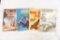 Four shooting books.