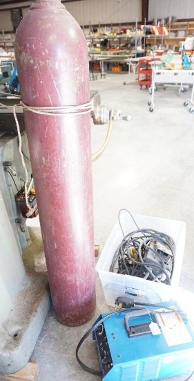 Miller Maxstar 152 CC DC Inverter Welding Power Source. 220v. Setup for tig. Includes hose &