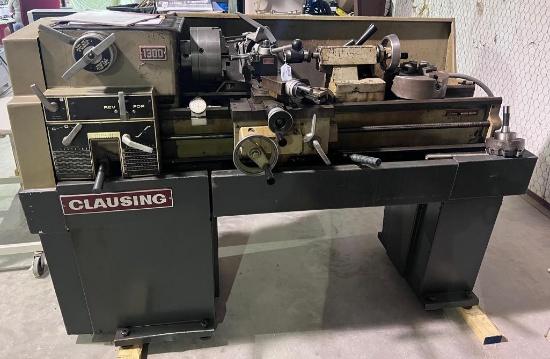 Clausing 1300 Horizontal Mill. 220v. Came out of a working gun shop. Comes with everything pictured
