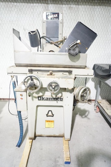Okamoto Linear Model 6 12/14. 220v. Linear surface grinder. Came out of a working gun shop. Buyer to
