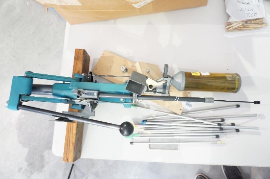 Dillon RL550 reloading press with powder dump