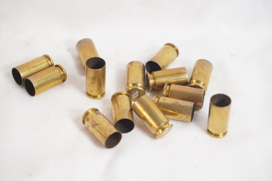 Two bags of fired 45 ACP brass.